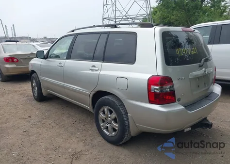 2005 Toyota Highlander V6 from USA, damaged, VIN JTEDP21A950087254
